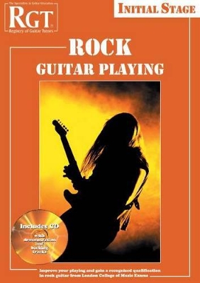 Book cover for RGT Rock Guitar Playing - Initial Stage