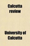 Book cover for Calcutta Review