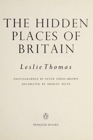 Cover of The Hidden Places of Britain