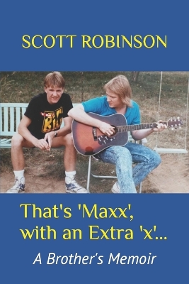 Book cover for That's 'Maxx', with an Extra 'x'...