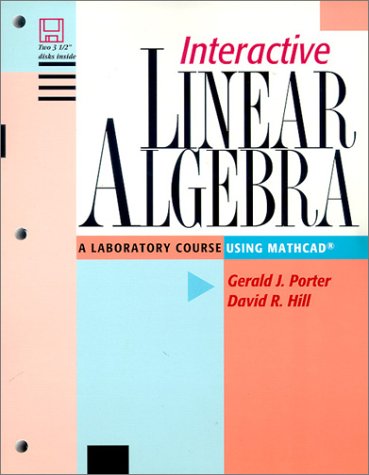 Book cover for Interactive Linear Algebra in Mathcad