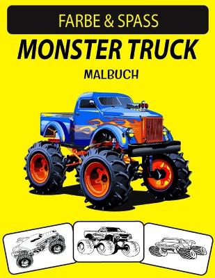 Book cover for Monster Truck Malbuch