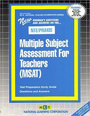 Book cover for MULTIPLE SUBJECT ASSESSMENT FOR TEACHERS (MSAT)