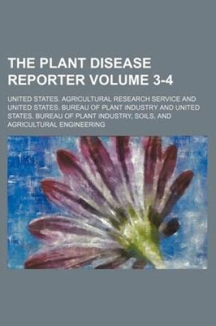 Cover of The Plant Disease Reporter Volume 3-4