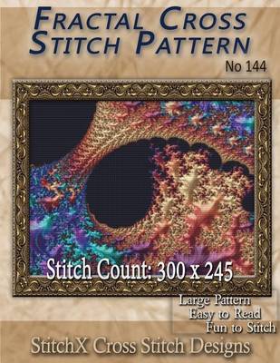 Book cover for Fractal Cross Stitch Pattern No. 144