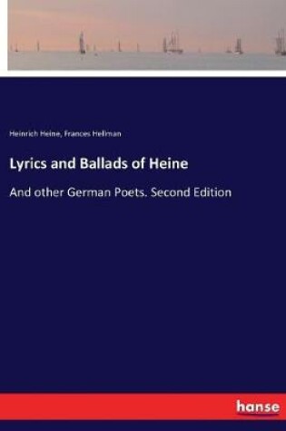 Cover of Lyrics and Ballads of Heine