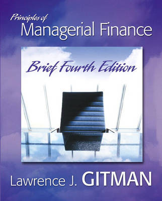 Book cover for Principles of Managerial Finance, Brief plus MyFinanceLab