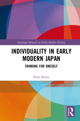 Cover of Individuality in Early Modern Japan
