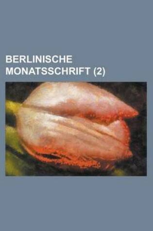 Cover of Berlinische Monatsschrift (2 )