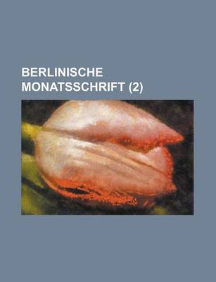 Book cover for Berlinische Monatsschrift (2 )