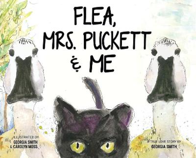 Book cover for Flea, Mrs. Puckett & Me