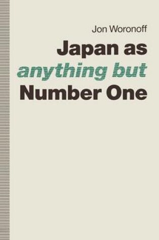 Cover of Japan as-anything but-Number One