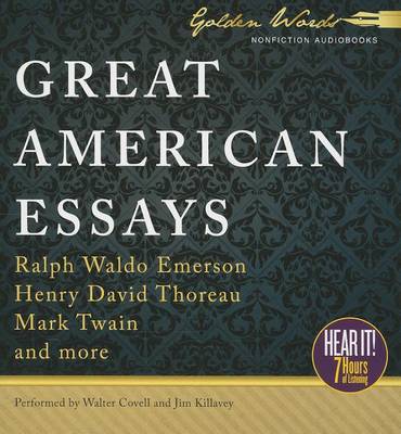 Book cover for Great American Essays