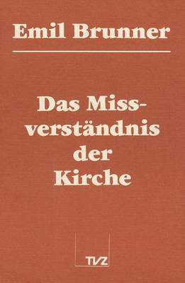 Book cover for Das Missverstandnis Der Kirche