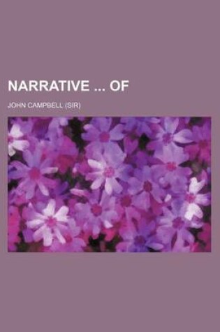 Cover of Narrative of