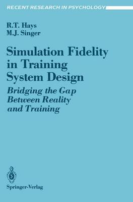 Cover of Simulation Fidelity in Training System Design