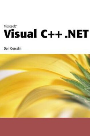 Cover of Microsoft Visual C++ .NET