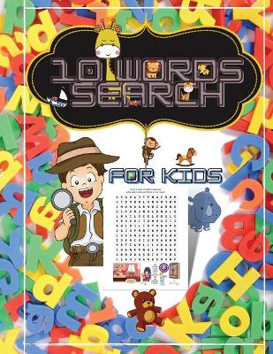 Book cover for 10 Words Search Quest for Kids