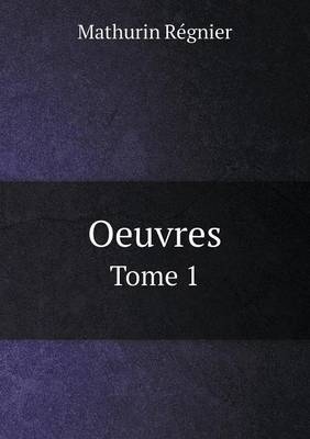 Book cover for Oeuvres Tome 1