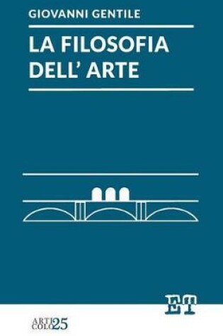 Cover of La Filosofia Dell'arte