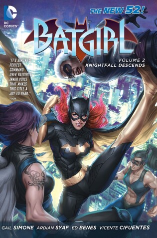 Cover of Batgirl Vol. 2: Knightfall Descends (The New 52)