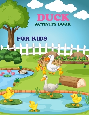 Book cover for Duck Activity Book For Kids