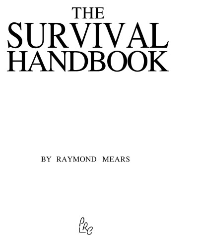 Book cover for The Survival Handbook