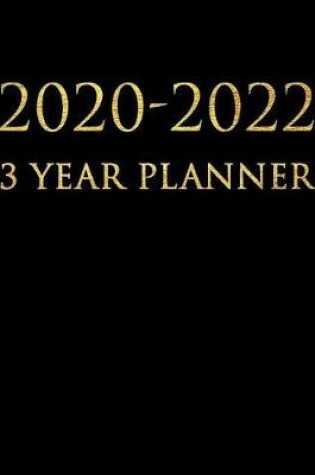 Cover of 2020-2022 3 Year Planner