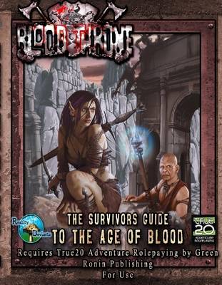 Book cover for Blood Throne: The Survivor's Guide to the Age of Blood