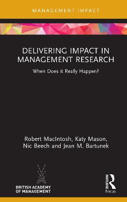 Cover of Delivering Impact in Management Research