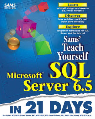 Book cover for Sams Teach Yourself Microsoft SQL Server 6.5 in 21 Days