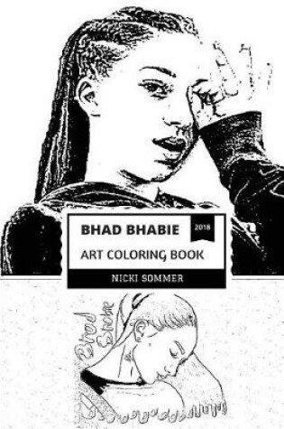 Cover of Bhad Bhabie Art Coloring Book