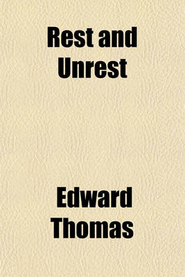 Book cover for Rest and Unrest