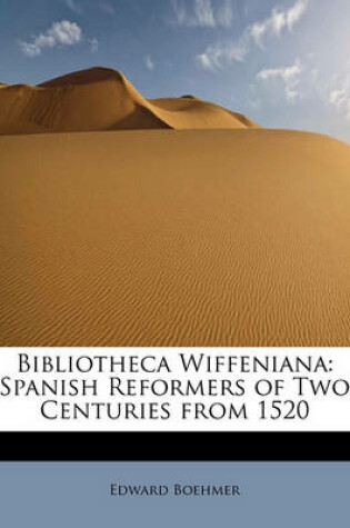 Cover of Bibliotheca Wiffeniana