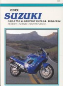 Cover of Suzuki GSX-R750 and GSX 750F Katana 1988-1994