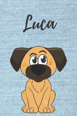 Cover of Luca Hund-Malbuch / Notizbuch / Tagebuch
