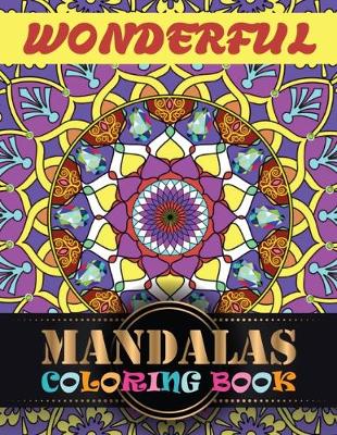 Book cover for Wonderful Mandalas Coloring Book