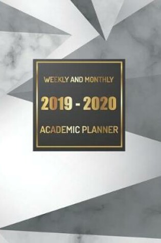 Cover of 2019-2020 Academic Planner Weekly and Monthly