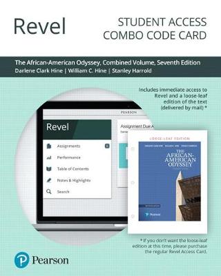 Book cover for Revel for the African-American Odyssey, Combined Volume -- Combo Access Card