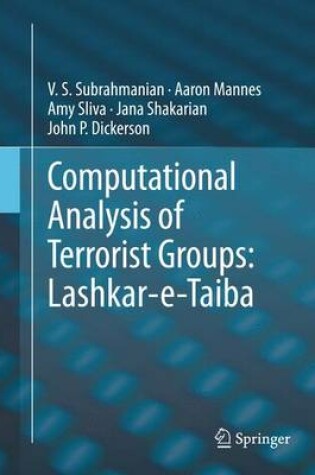 Cover of Computational Analysis of Terrorist Groups: Lashkar-e-Taiba