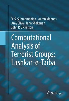 Book cover for Computational Analysis of Terrorist Groups: Lashkar-e-Taiba