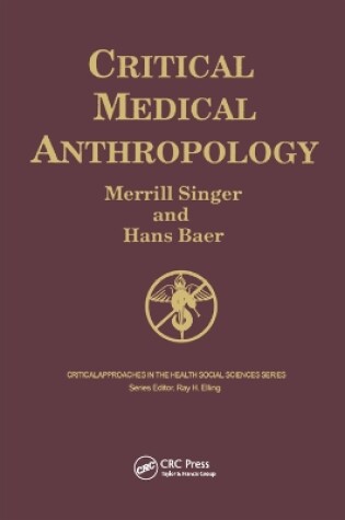 Cover of Critical Medical Anthropology