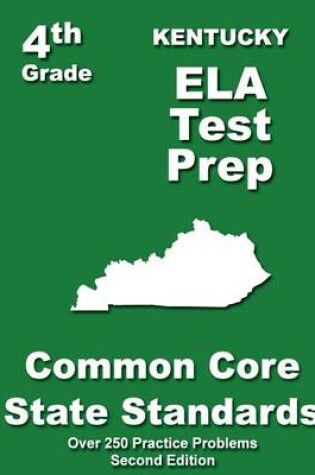 Cover of Kentucky 4th Grade ELA Test Prep