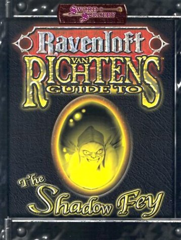Book cover for Van Richten's Guide to Shadow Fey