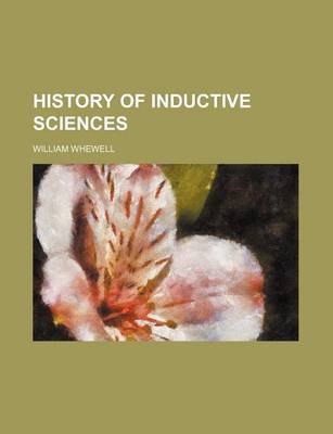Book cover for History of Inductive Sciences