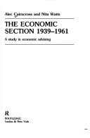 Book cover for The Economic Section, 1939-61