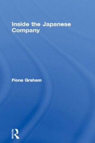 Cover of Inside the Japanese Company