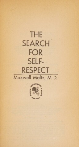 Book cover for Search for Self Respect