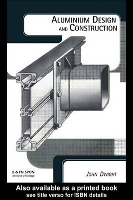 Book cover for Aluminium Design and Construction