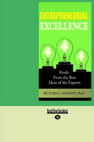Cover of Entrepreneurial Excellence